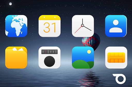 Ouros Android Icon Pack for Android Launchers screenshot 7