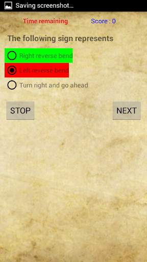 Delhi Driving Learners Test screenshot 3
