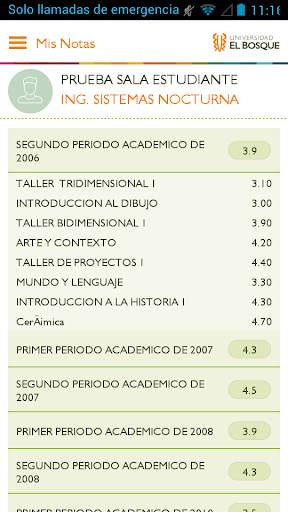 Universidad El Bosque screenshot 6