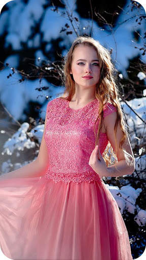 Snowfall Photo frame : Cut paste Editor screenshot 3