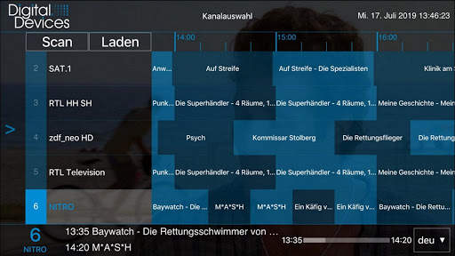 DVB>IP TV screenshot 2