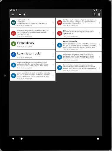 Clipboard Manager : Clipo 11 تصوير الشاشة