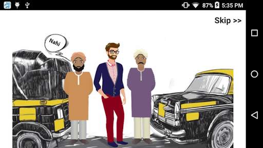 Auto/Taxi Safety app screenshot 1
