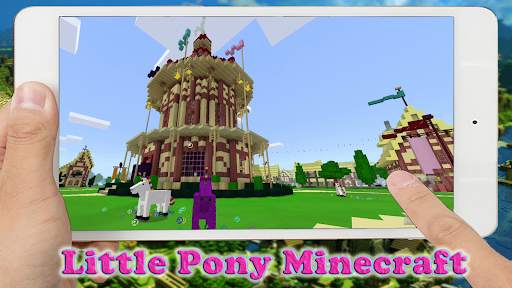🦄Little Pony Unicorn Minecraft Game Mod screenshot 1