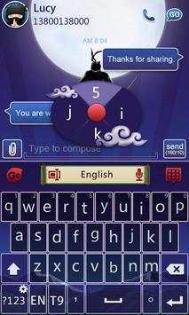 GO Keyboard Ninja Theme screenshot 1