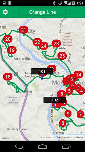 Mountain Line Bus Finder v2 screenshot 2