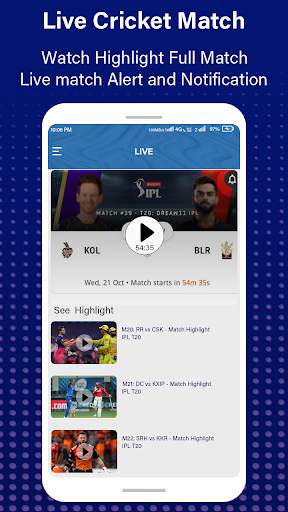 Live Cricket Score - Live Score For IPL 2021 screenshot 4