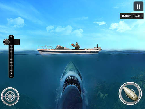 Wild Shark Hunting Attack 3D screenshot 4