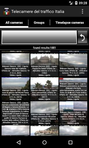 Telecamere del traffico Italia screenshot 1