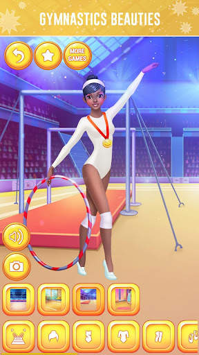 Gymnastics Girls Dress Up Game screenshot 6