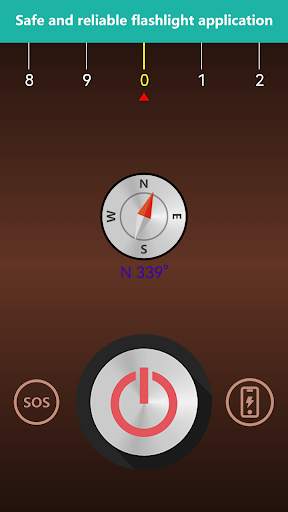 Flashlight   flash screen screenshot 1