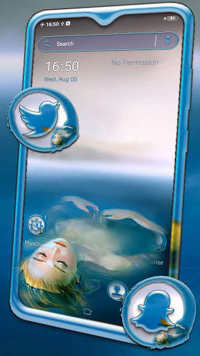 Ocean Girl Theme screenshot 1
