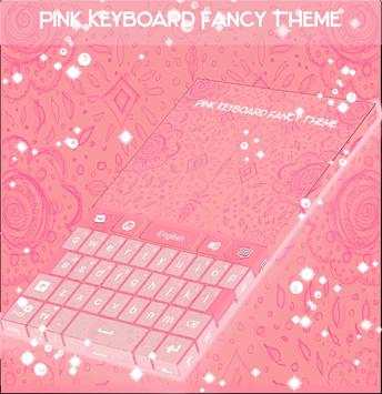 Pink Keyboard Fancy Theme screenshot 1