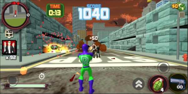 Stick Rope Hero : Spider Vs Stickman Vegas Crime screenshot 4