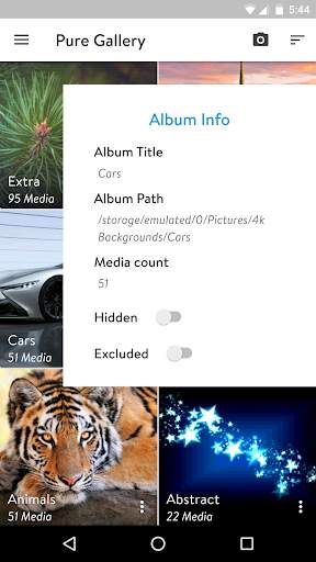 Pure Gallery screenshot 1