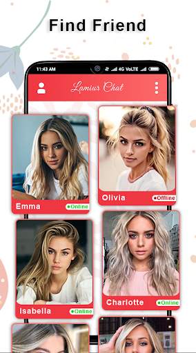 Lamiur - Live Chat, Random Video Chat скриншот 2