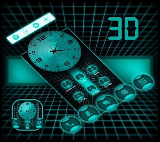 3D Launcher screenshot 2