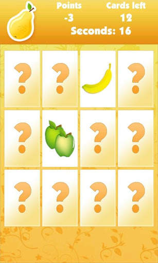 Fruits Games - Exercise Memory 5 تصوير الشاشة