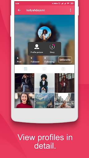 Zoomie for Instagram: View Big HD Profile Pictures screenshot 4