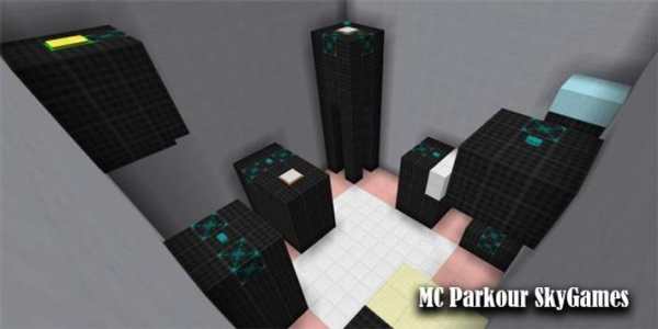 Map MC Parkour SkyGames Minecraft screenshot 2