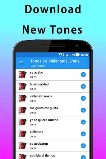 Ringtones vallenatos скриншот 1