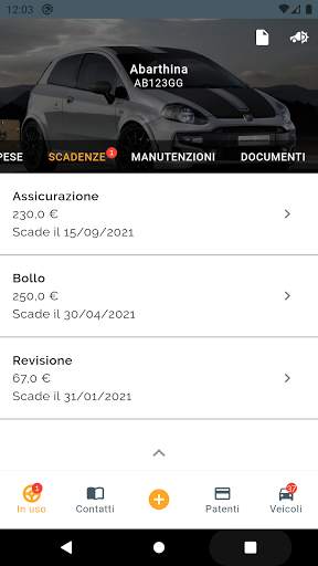 Veicoli - Gestione auto e moto screenshot 7