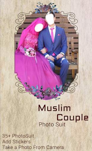 Muslim Couple Photo Suit screenshot 2