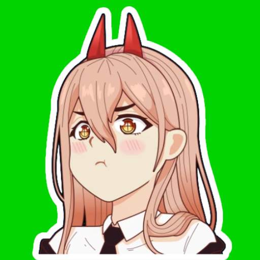Chainsaw Man stickers WA & TG 4.4.4