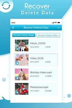 Recover Deleted Data: All Photos, Contact Recover screenshot 4