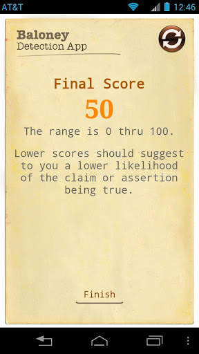 Baloney Detection App screenshot 4