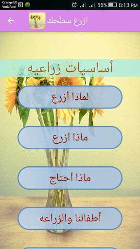ازرع سطحك: طرق زراعة الخضروات والزينه والفواكه screenshot 7