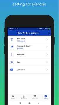 Daily Workout exercise screenshot 5