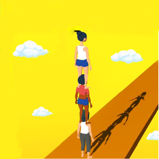 Human Tower Running - Stack And Jump icon