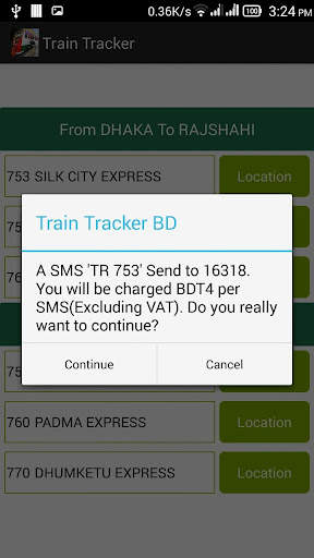 Bangladesh Train Tracker 1 تصوير الشاشة