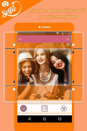 DSLR Selfie - Selfie Camera,beauty Cam,photo edit screenshot 1