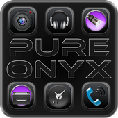 Pure Black Vivid Dark Theme icon