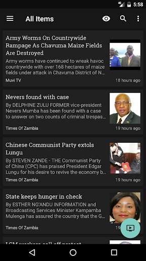 Zambia News screenshot 5