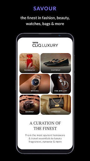 Tata CLiQ Luxury Shopping App screenshot 2
