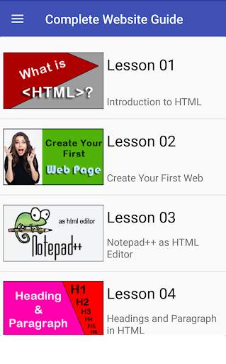 WebsiteGuide: Create Website & Make it LIVE ! screenshot 3