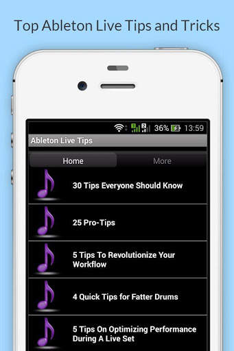 Free Ableton Live Tips screenshot 1