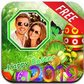 Easter Photo frames:easter background, Easter eggs 1.0