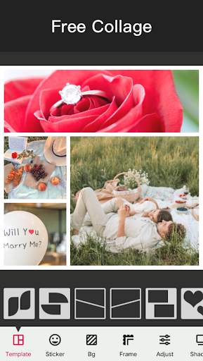 Square Fit- Square pic,photo editor,collage maker screenshot 5