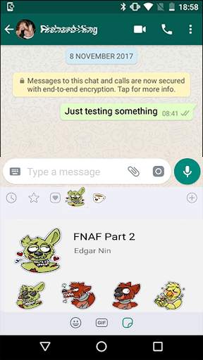 WAStickers - Fnaf Stickers screenshot 4