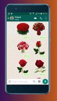 Arabic Stickers Flowers and phrases WAStickerApps screenshot 14