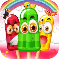 Rainbow Ice Candy Kids Cooking Game 2020 logo