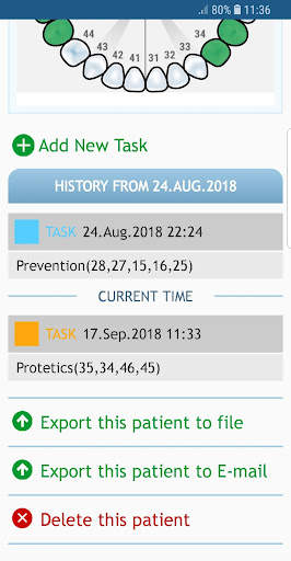 Dentist Manager: patient organiser software screenshot 7