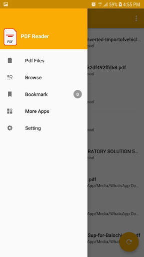 Cute PDF Reader & Viewer - Free PDF Download скриншот 1