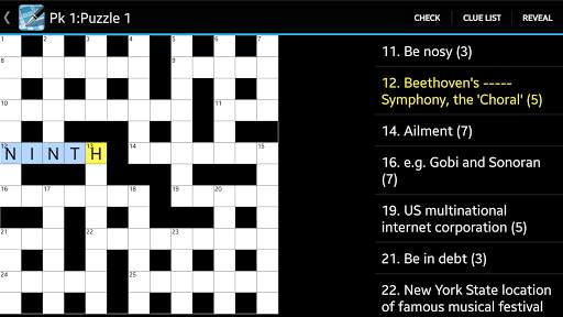 Crossword Lite screenshot 5