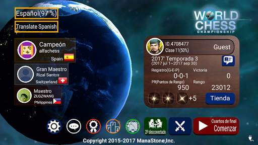 Campeonato mundial de ajedrez screenshot 1