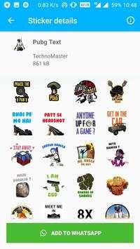 Pubg Sticker For All screenshot 1
